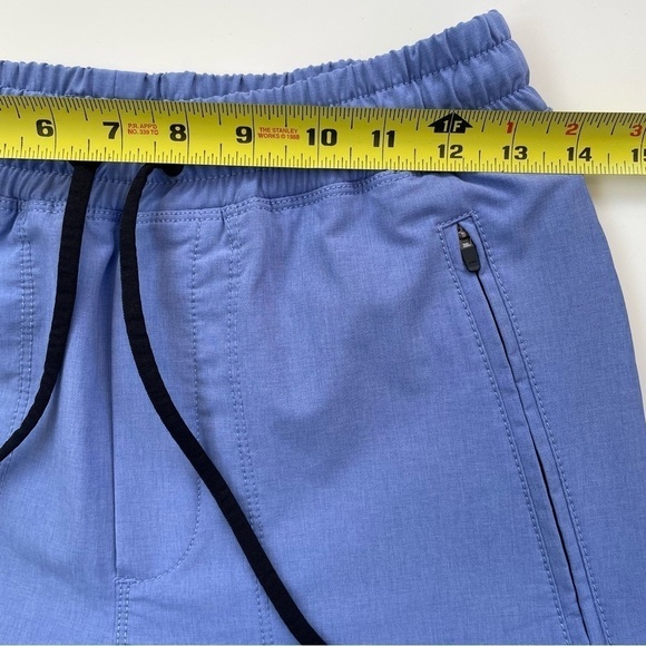 JAANUU Men's Light Blue STRAIGHT LEG UTILITY CARGO SCRUB PANT Size XS NWOT - Picture 7 of 9